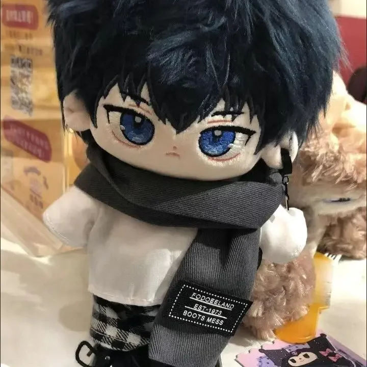 20 ซม.สีฟ้าล็อค Yoichi Isagi Dressing-up ตุ๊กตา COS อะนิเมะการ์ตูนผ้าฝ้ายตุ๊กตาตุ๊กตาเด็กน่ารักของขวัญของเล่น
