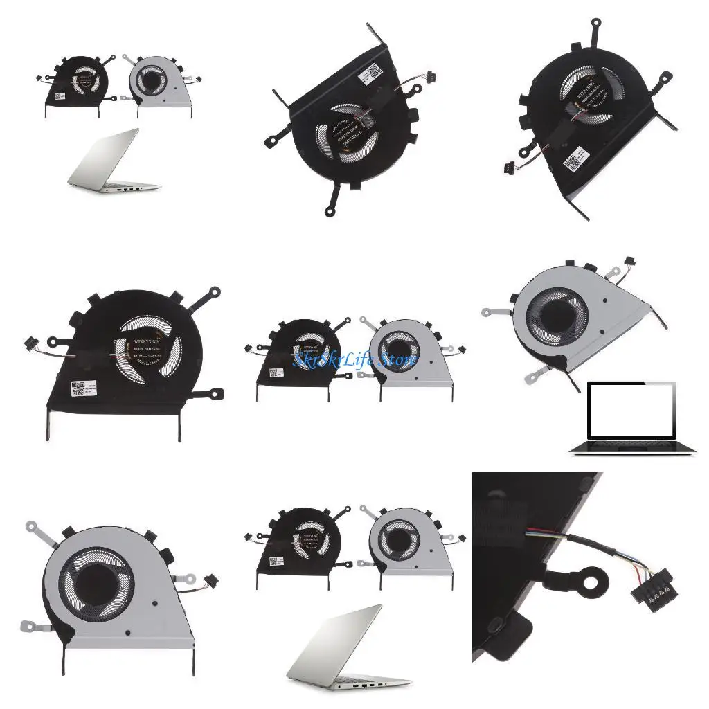 

E65E замена ноутбука вентилятор 4wire Radiator для Q406D Q406DA