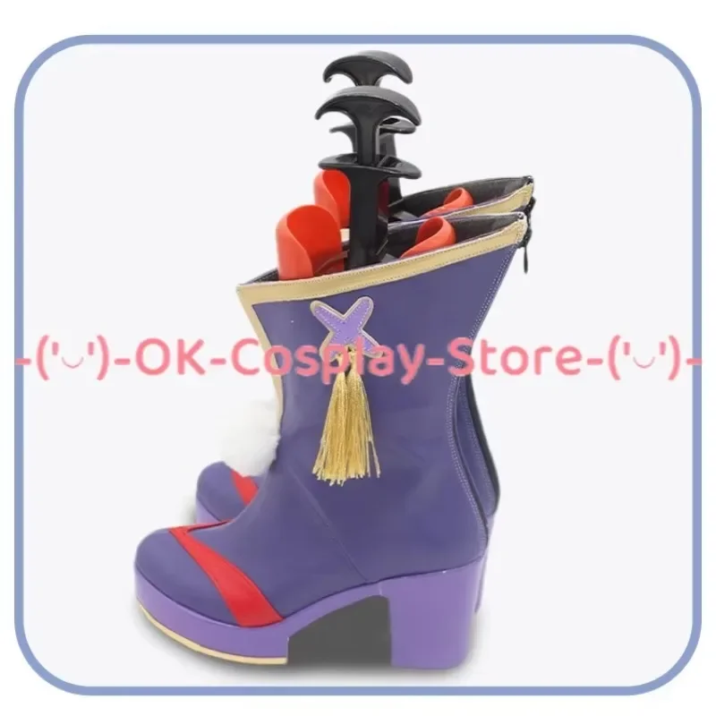 [Customized] Pretty Derby Tokai Teio Cosplay Shoes Game Roleplay Costume Prop Halloween Carnival Holiday Party PU Leather Boots