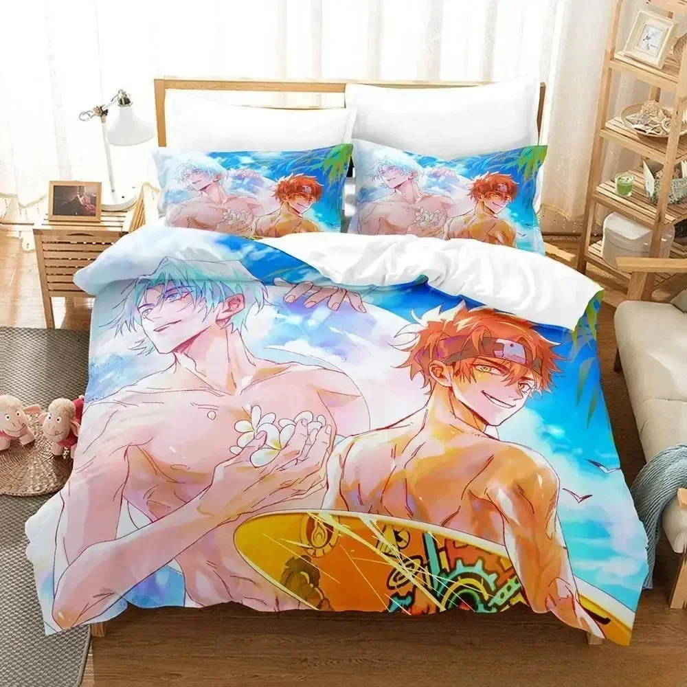 2026 New SK8 The Infinity Bedding Set Single Twin Full Queen King Size Bed Set Adult Kid Bedroom Duvet Cover Sets Anime Bed Shee