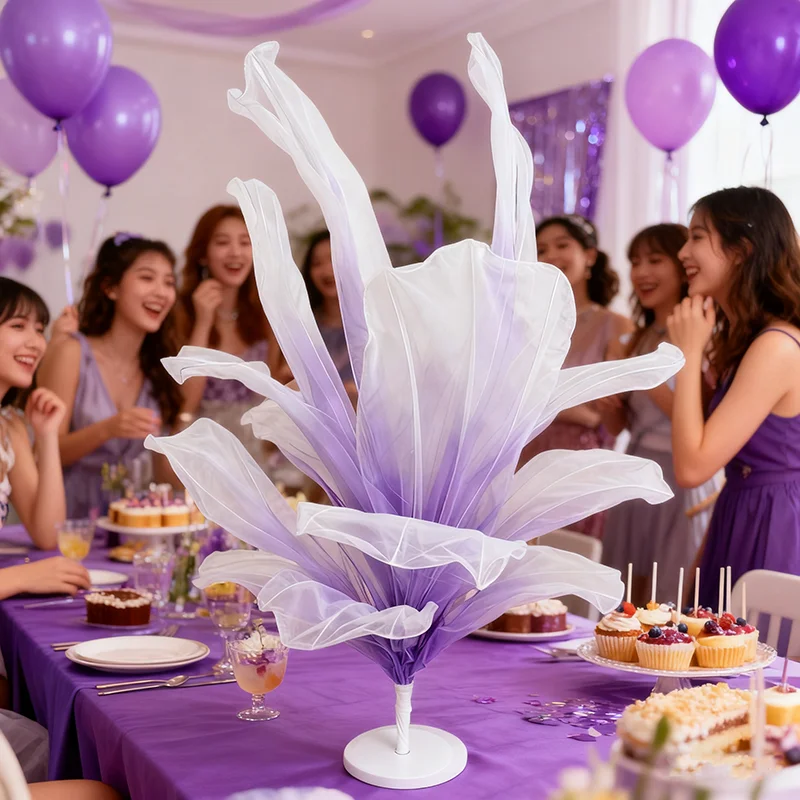 

Giant Handmade Table Flower Customized Artificial Flowers Wedding Birthday Party Decor Floral Arrangement Desktop Table Flowers