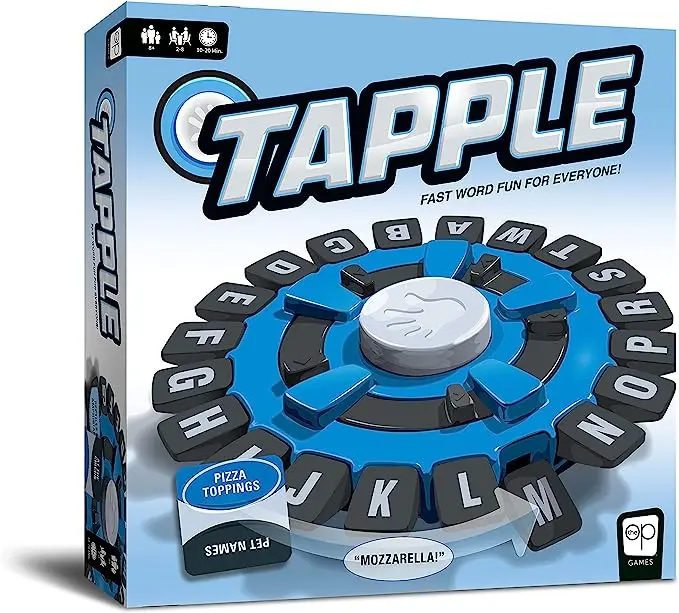 IN STOCK! Tapple Word Game Fast-Paced Family Board Game The Quick Thinking Letter Pressing Game For Children Puzzle Learning