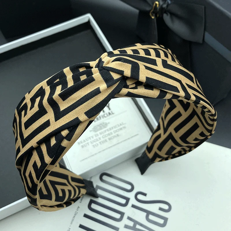 

Французская модная повязка для волос в стиле инс, широкая повязка для умывания, головной убор для женщин