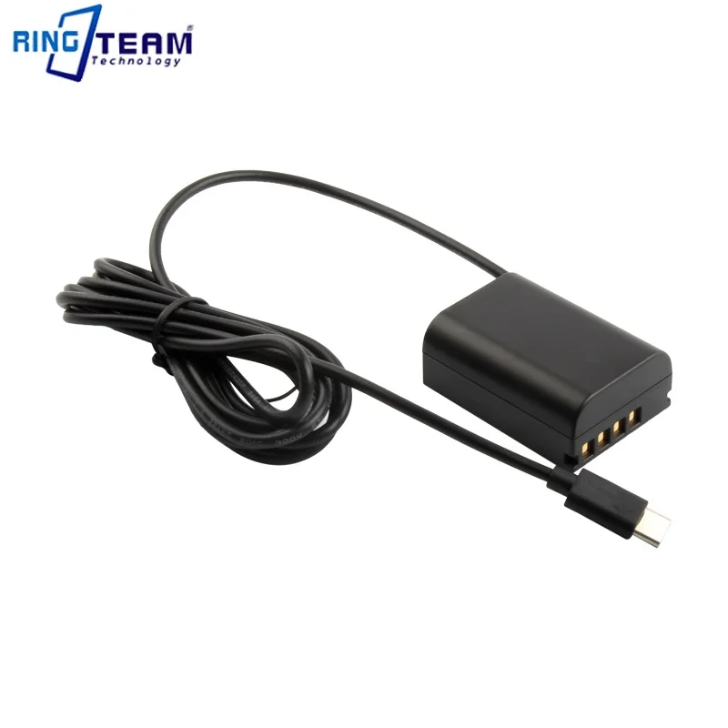 Type-C USB-C Type C BLX-1 BLX 1 DC Coupler BLX1 Dummy Battery Straight Cable for Olympus OM1 OM-1 Micro SLR Camera