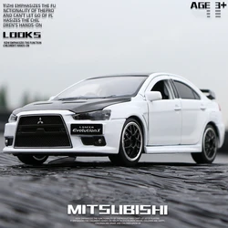 1:32 Mitsubishis Lancer Evolution X10 Alloy Car Model Diecast Metal Toy Vehicles Simulation Collection Boy For Childrens Gifts