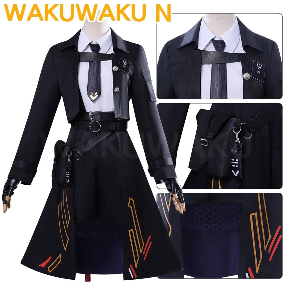 

В НАЛИЧИИ Night Flair Hunter MC Косплей Костюм охотника Game Love and Deepspace【XS-3XL】WakuWaku-N Heroine Sylus Zayne Plus Size