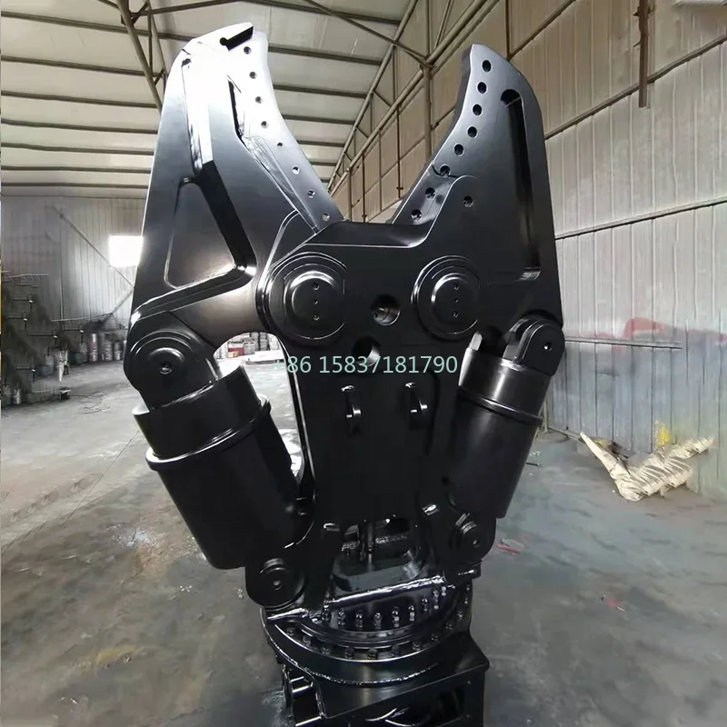 Car Dismantled Tools Hydraulic Shear Crushing Pliers 20Ton Customizable Scrap Metal Hydraulic Shear Cutting Machine for Mexico