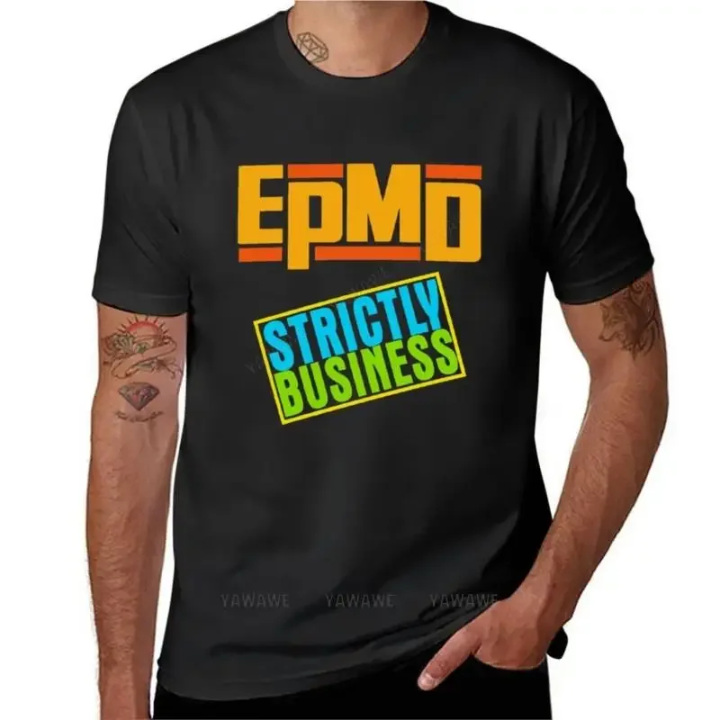 EPMD - تي شيرت مطبوع طبق الأصل من الأعمال بدقة تي شيرت فارغ تي شيرت بلوزة تي شيرت قصير للرجال بأكمام طويلة تي شيرت