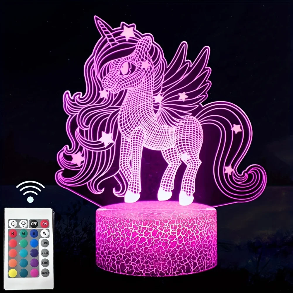 1Pc Cute Pony 3D Ni… - image