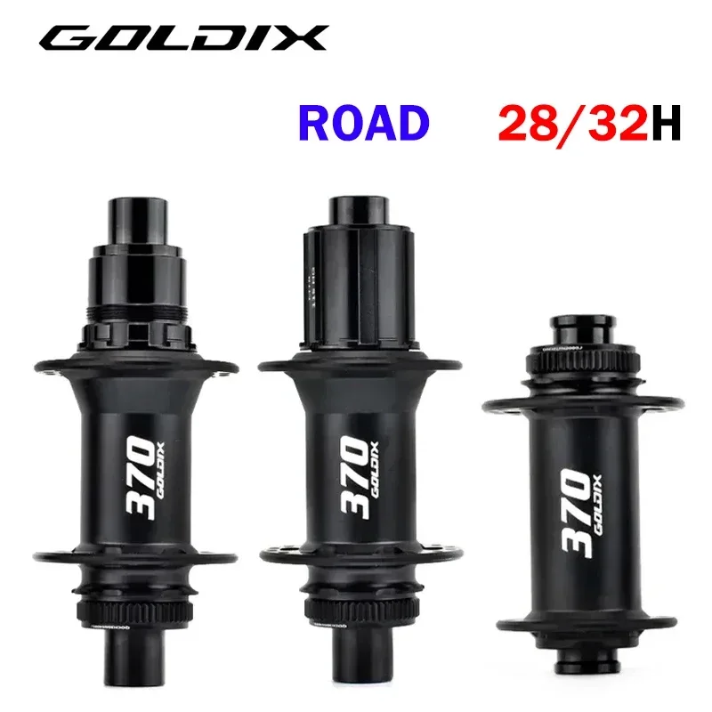 GOLDIX R370 36T Ratchet Bicycle Hubs Center Lock Disc Brake 28/32Holes J-Bend Spoke HG/XDR for Gravel Bike and Road Bicycle hub