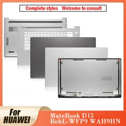 Cubierta trasera LCD para HUAWEI MateBook D15, Boh-WAQ9L, BohL-WFP9, BoB-WAH9, BoB-WAE9P, portátil, bisel frontal, reposamanos, funda inferior