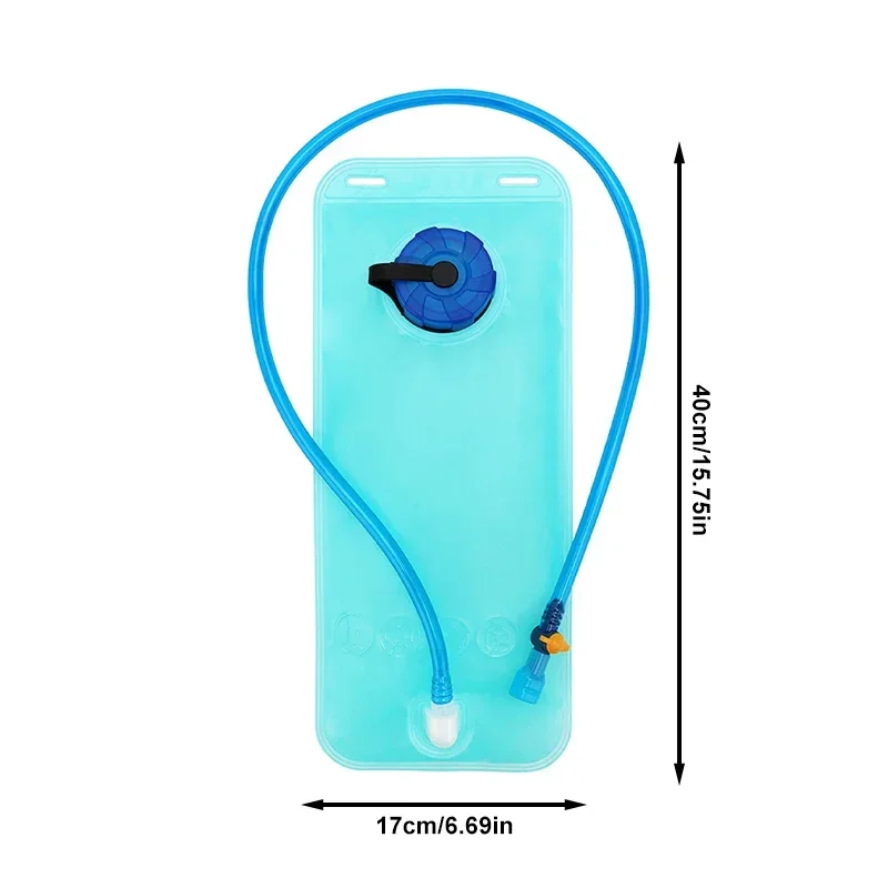 Bolsa de agua de 2L, Mochila deportiva, bolsa de agua para montar en bicicleta, bolsa de agua potable portátil de calidad alimentaria para exteriores, mochila de viaje para acampar