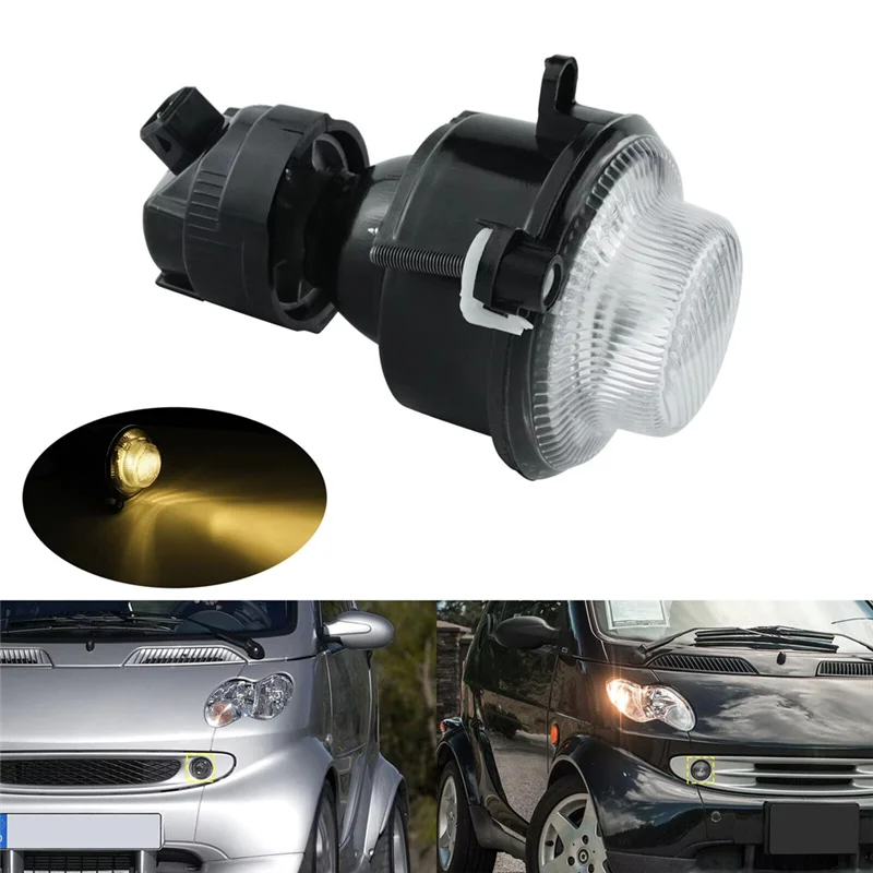 1 шт. для Smart Fortwo 450 1998-2007 передний левый бампер противотуманная фара лампа 0002902V00