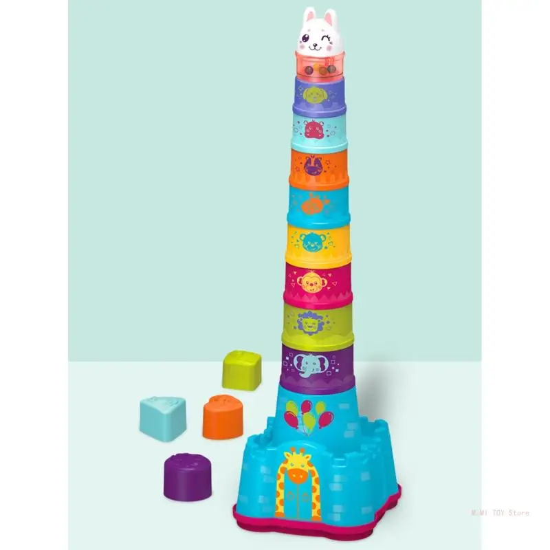 for Creative Educational Stacking Game Suitable for Age 18 + Month Old Birthday