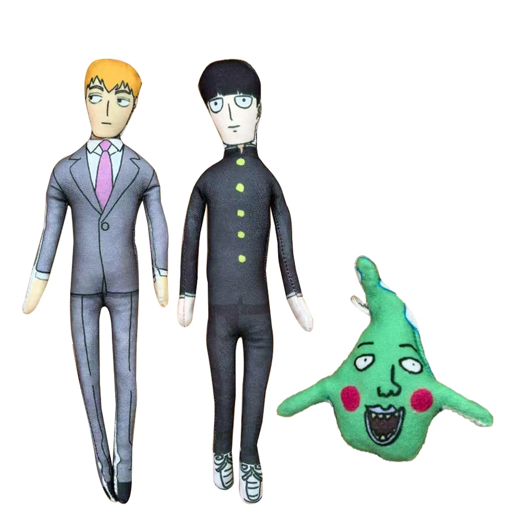 

Anime Kageyama Shigeo Reigen Arataka Plush Kageyama Shigeo Plushies Doll Slender Twistable Shape Room Decoration Stuffed Toys