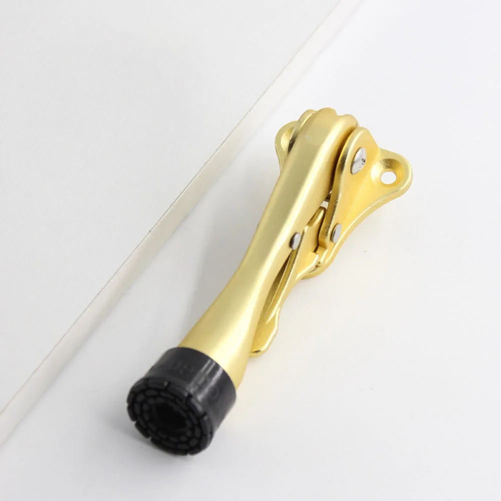 Door Stopper Anti-theft Door Stopper Kick Down Home Door Holder Rubber Buffer Door Mounted Stopper For Home Hardware Accessories