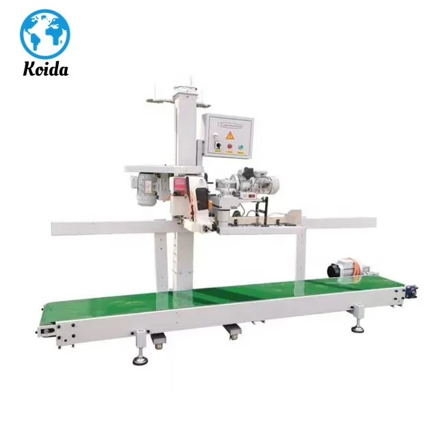 Rice Bag Conveying - Feeding - Sealing Sewing Machine Unit