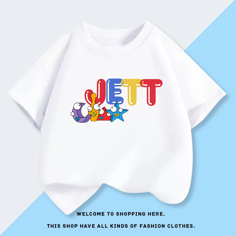 Magical Number Circus Children's Clothing Children's T-shirt for Summer - New Style - Stylish Boys' and Girls' Short-Sleeved Top