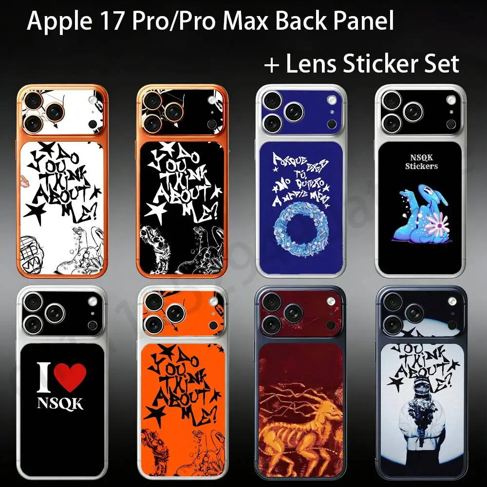 Защитная пленка-наклейка ATP Album от Nsqk для задней крышки аккумулятора iPhone 17 Pro/Pro Max с декоративной наклейкой для камеры