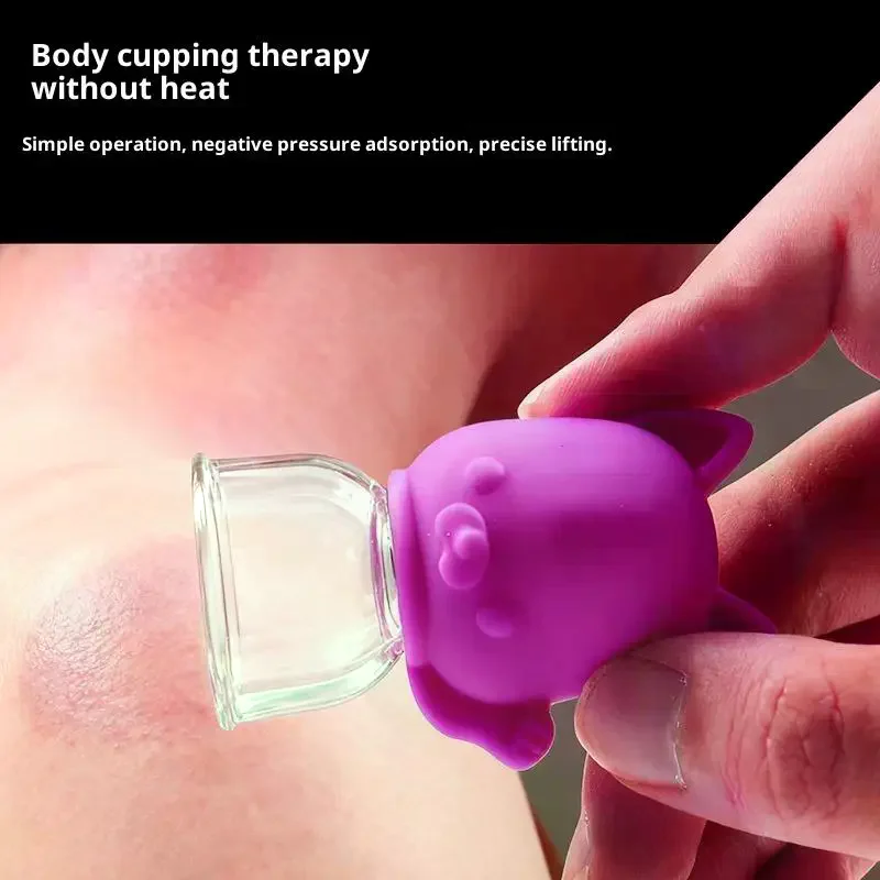 1/3Pcs Silikon Schröpfen Tassen Massage Vakuum Saug Schröpfen Tassen Für Gesichts Haut Heben Körper Bein Arm Zurück schulter Muskel