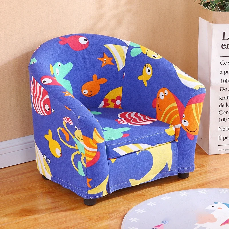 Adorable Cartoon-Themed Children's Sofa - Princess Single Kindergarten Seat, Washable Cute Baby Small Sofa, Kid's Couch