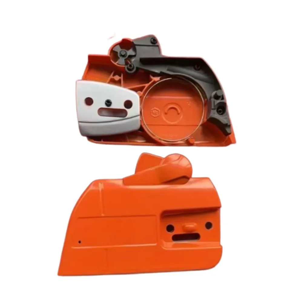 

Крышка тормоза цепи, крышка сцепления для ремонта бензопилы, как показано на фото, комплект крышек сцепления для бензопилы, металлическая конструкция