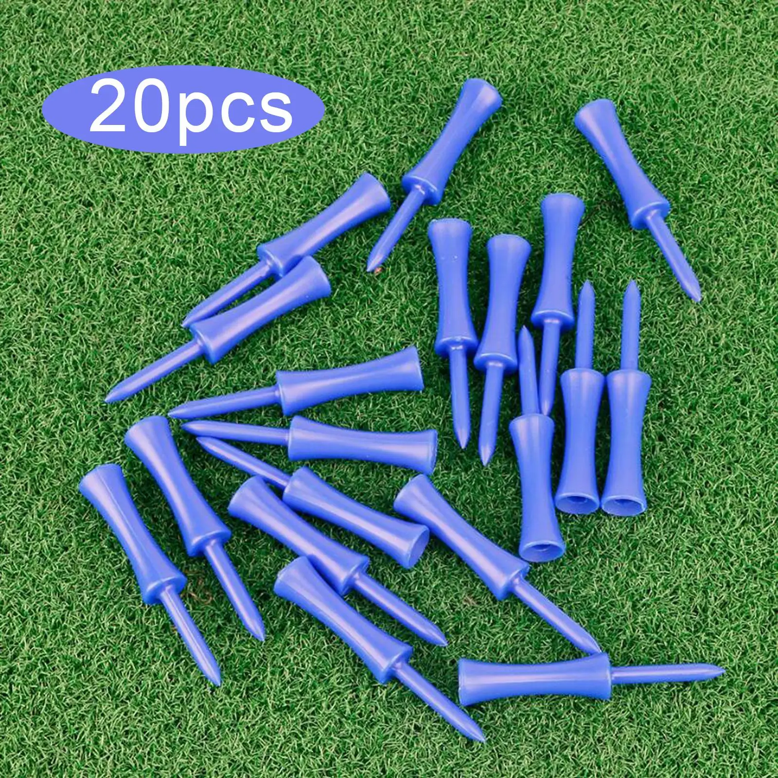 20Pcs Golf Tees Lightweight Stable Practice Training Durable Golf Holder for