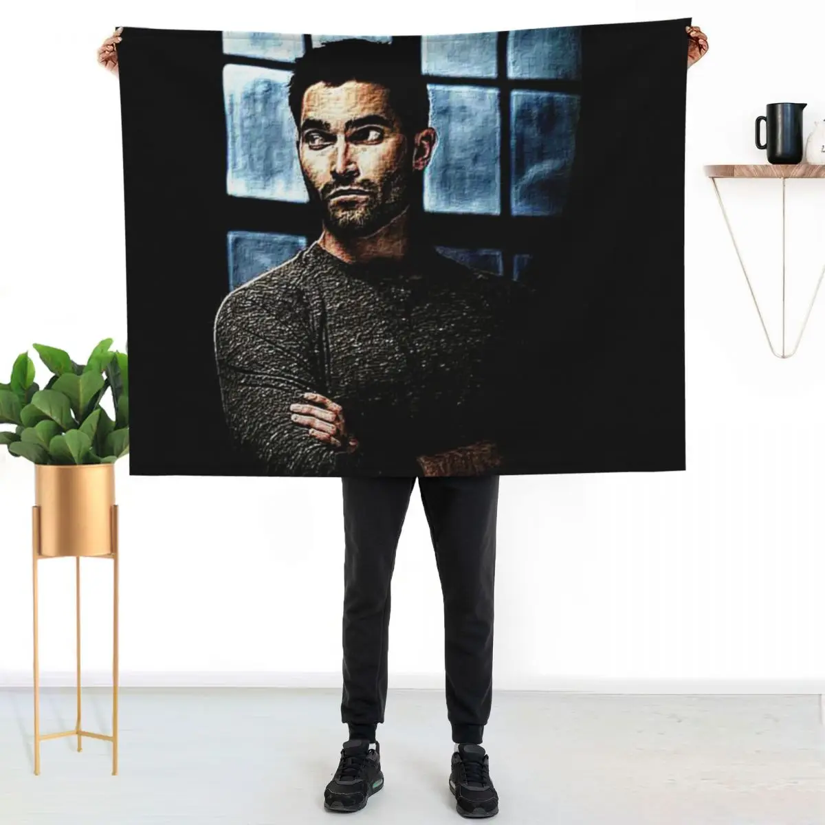 

Derek Hale Throw Blanket Thin Soft Blanket for Summer Night Sleeping