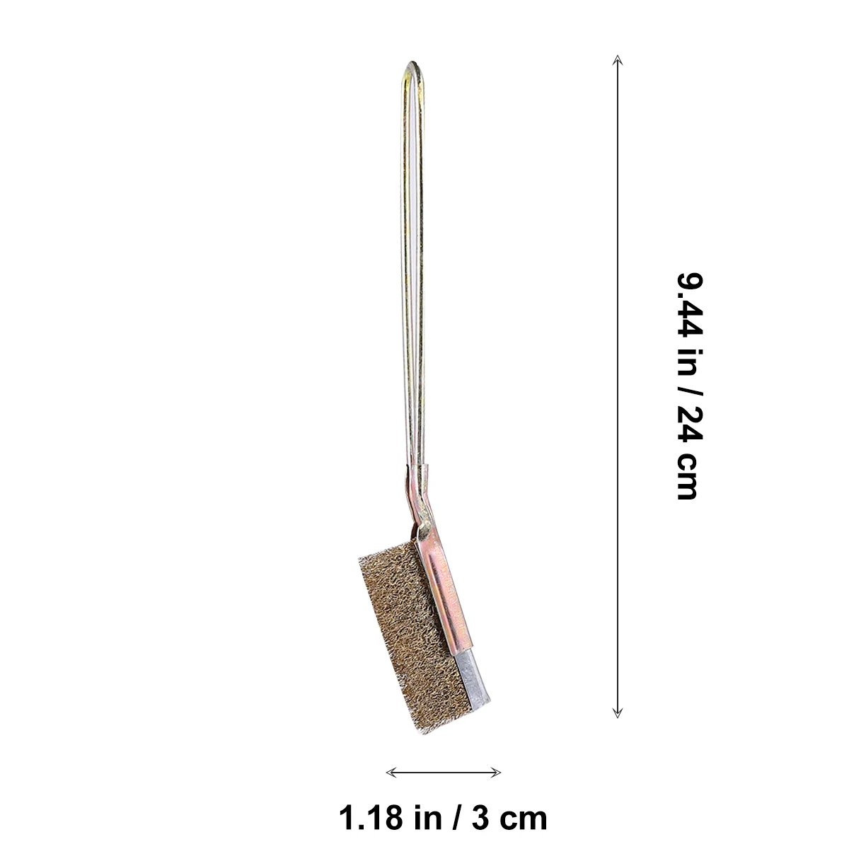 

4pcs Metal Car Cleaning Brush Steel Wire Brush For Window Frame Groove Air Vent Engine Dead Corner Automotive Tool