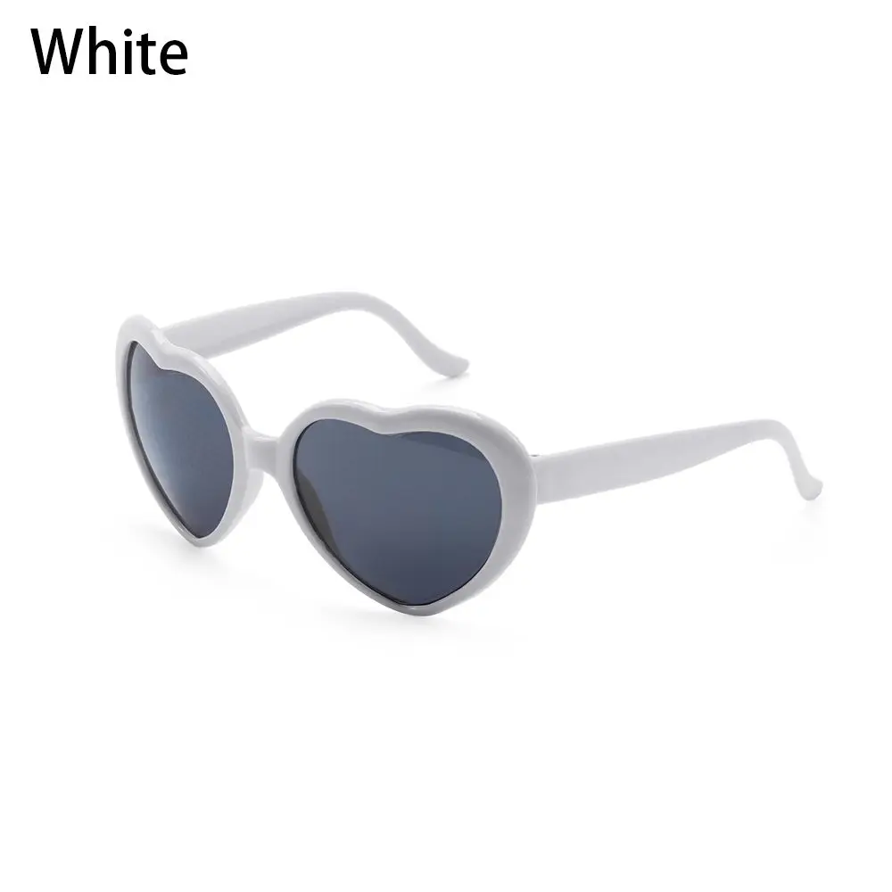 Hot Gifts Long-lasting Heart-shaped Heart Diffraction Glasses Lights Become Love Image Special Effect Glasses
