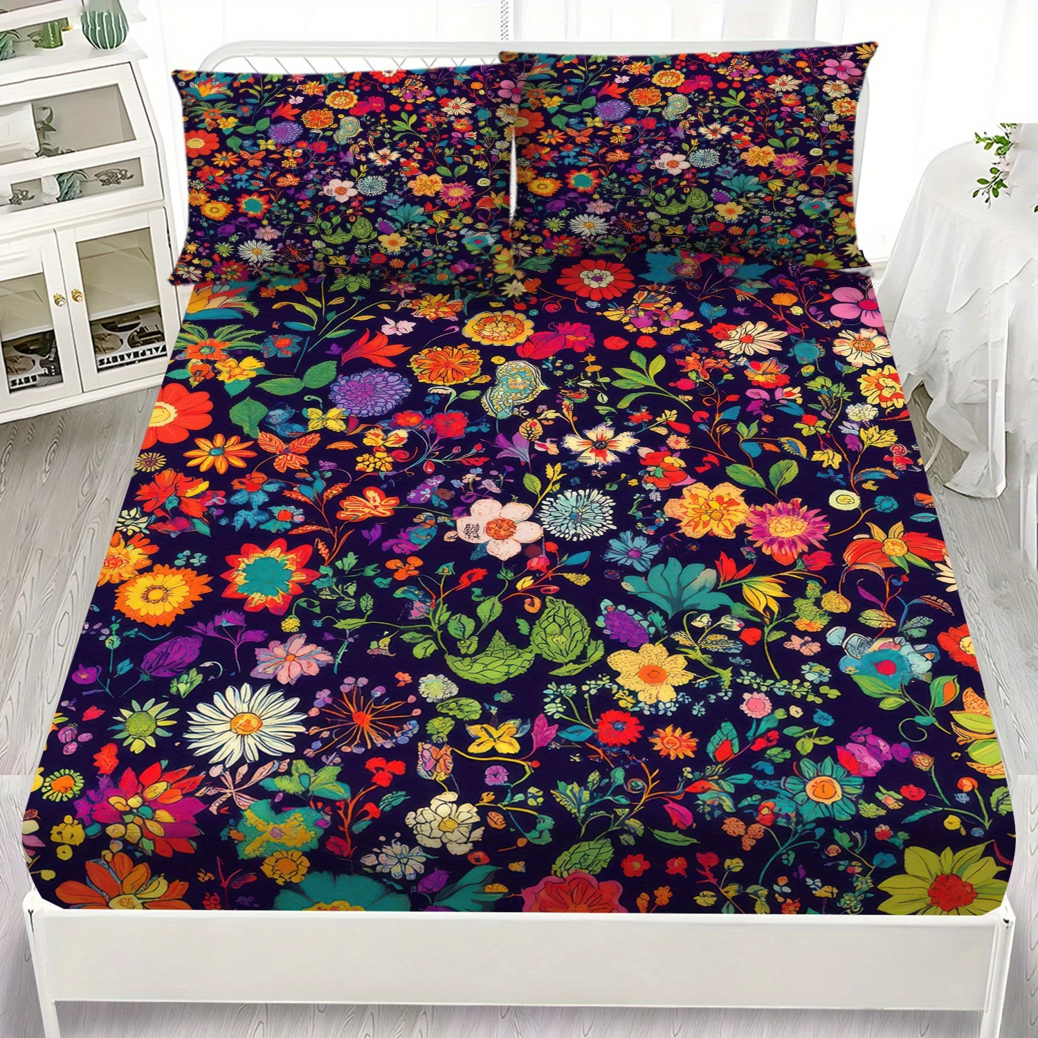 Baby Nursery Themes - Christmas 2D Digital Print Three-Piece Bedding