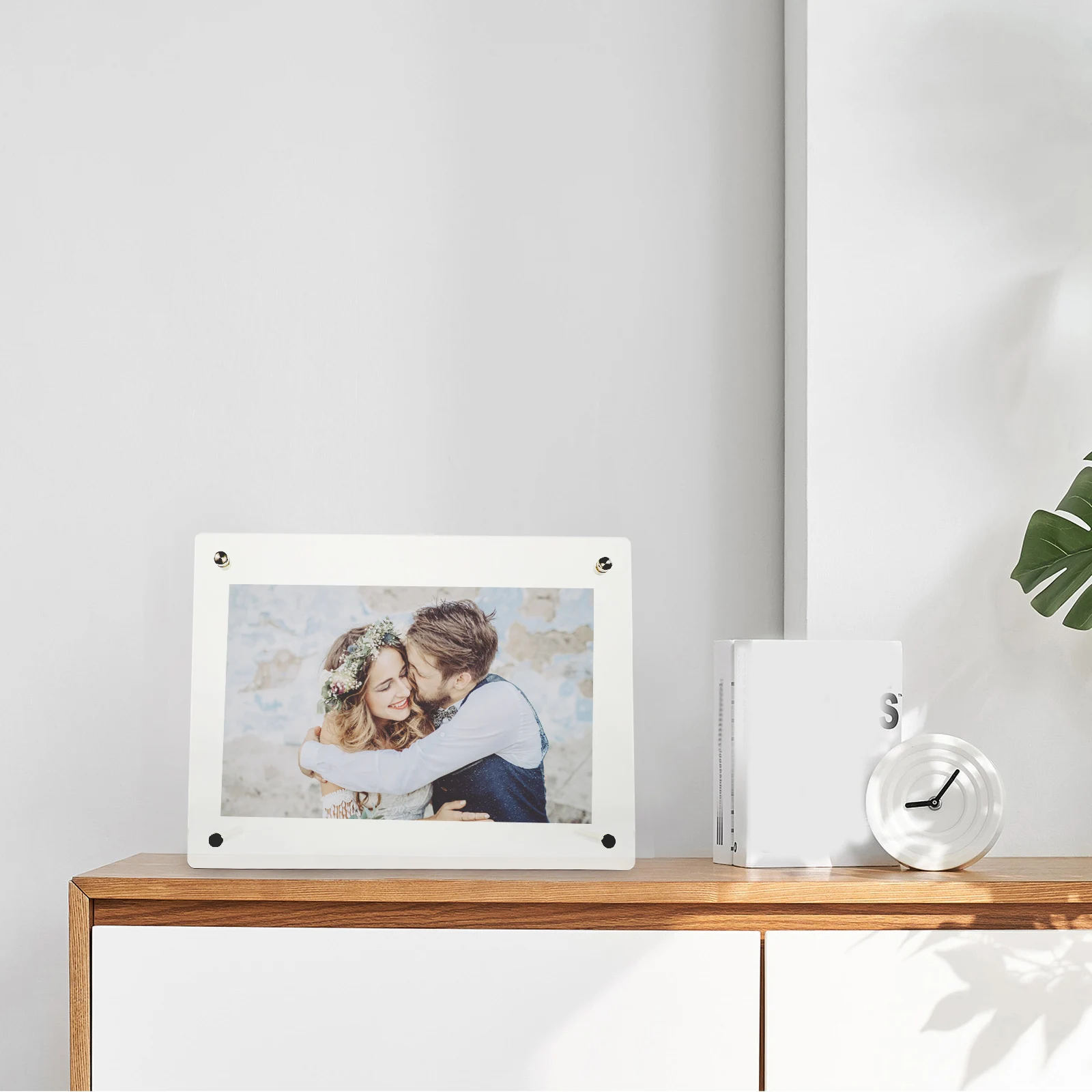 

Clear Acrylic Dollar Bill Holder Cash Display Stand Money Storage Rack Paper Bill Collection Display Organizer