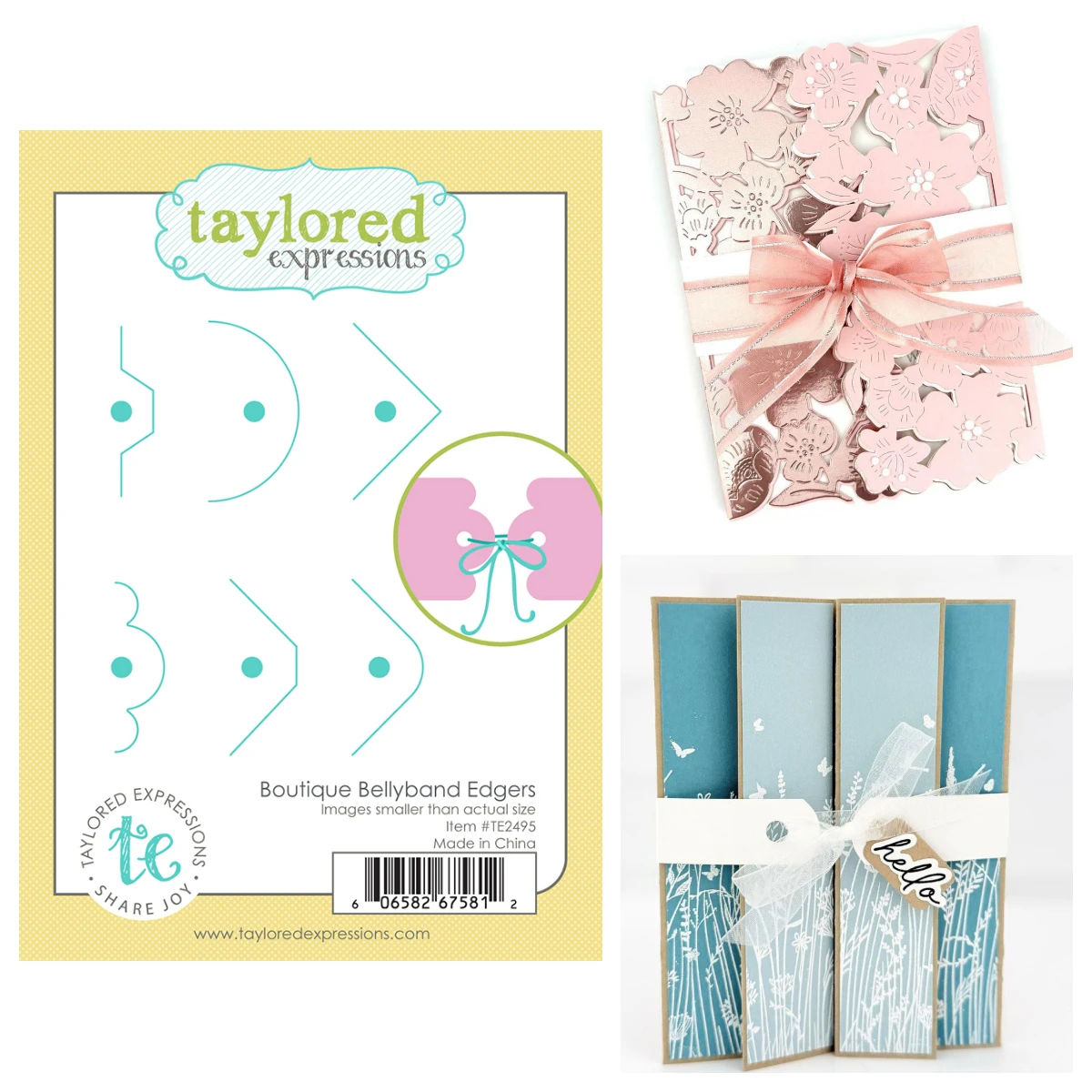 

Boutique Bellyband Edgers Die Set Metal Cutting Dies Stamps for DIY Scrapbooking Handmade Calendar Photo Album April 2026 New