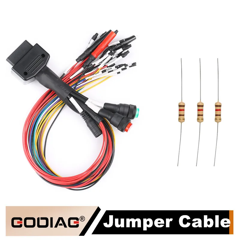 GODIAG Full Protocol OBD2 Jumper K line/ CAN line Cable Connecting ECU for ECU Programing Via PPS/ FGTECH/ KESS/ BYSHUT/ DISPROG