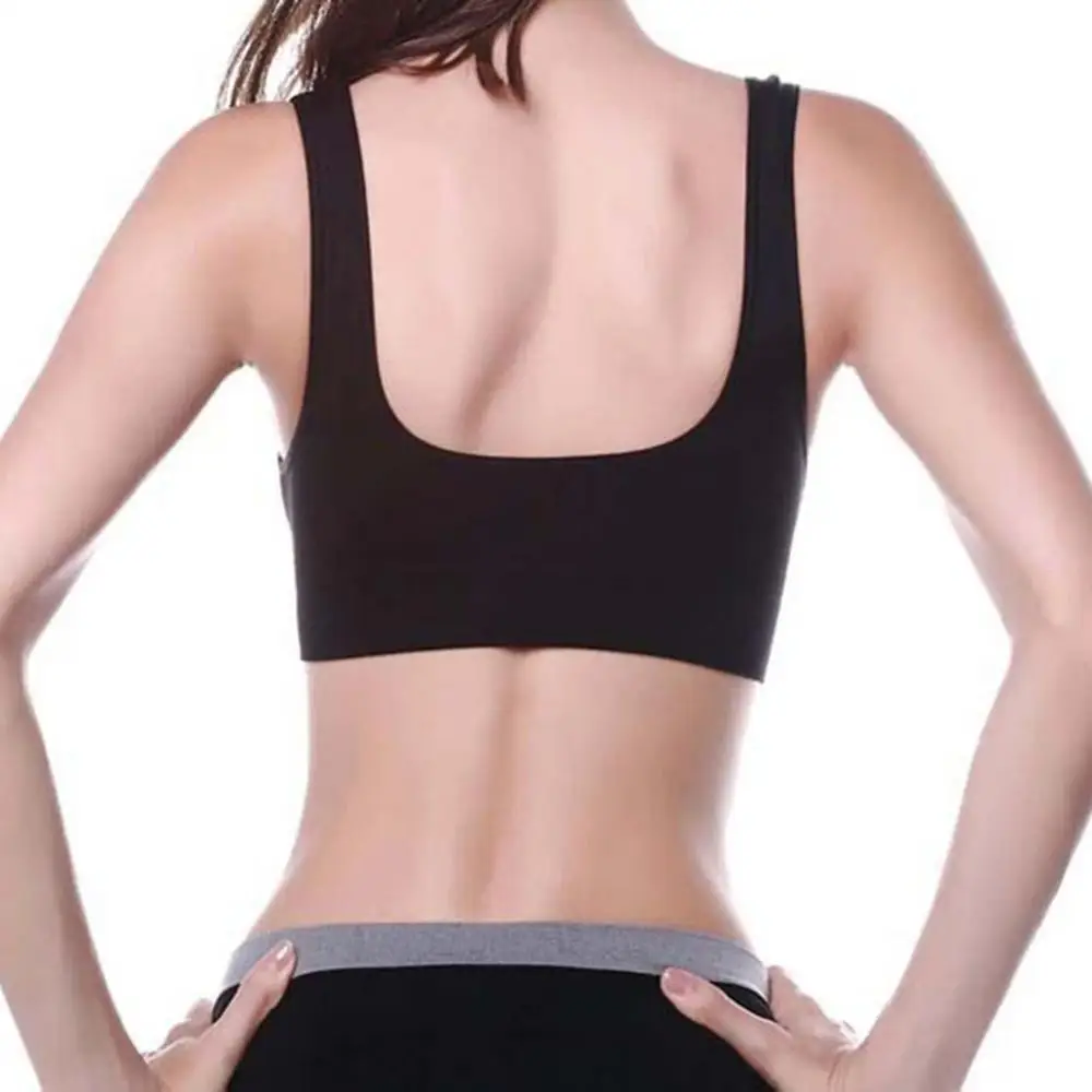 Fashion Tube Top Women Sexy Single Layer Seamless Bra Wireless Sports Yoga Shapewear Tube Top Intimate