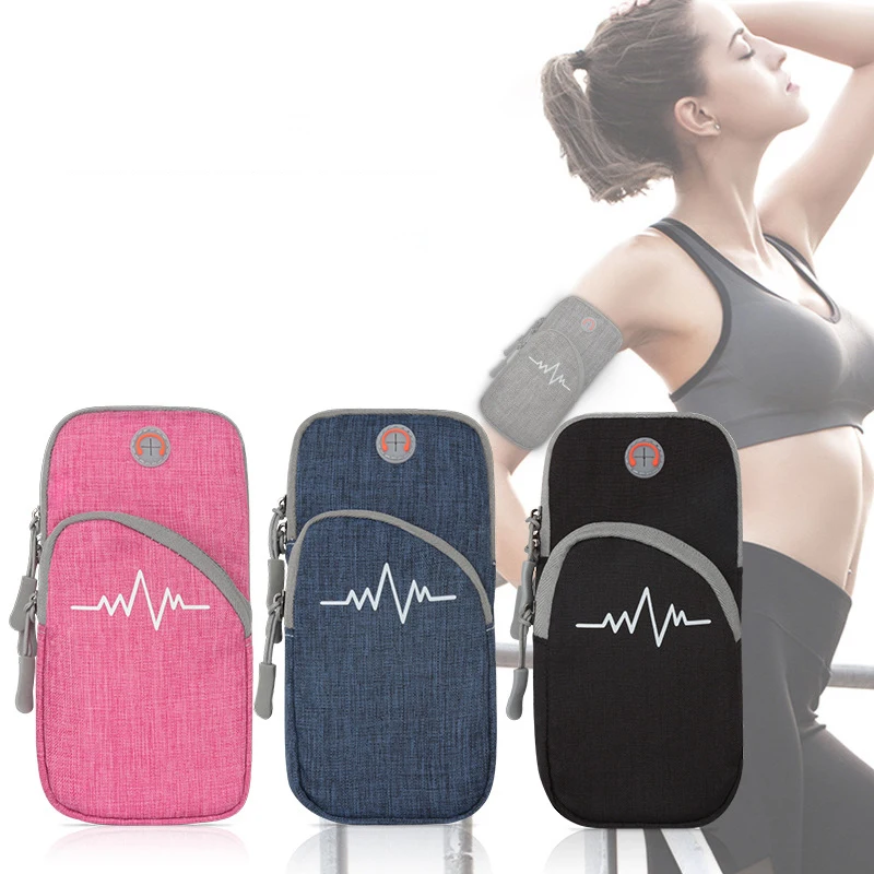 Sports Armband Phone Holder Arm Band Jogging Exercise Gym Running Iphone Samsung Outdoor Mobile Phone Arm Cover