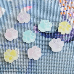 Diamond Art Painting Holder Plastic Cartoon Cat Claw Magnet Locator DIY Tools Embroidery Luminous Locator Art Magnetic Fixator