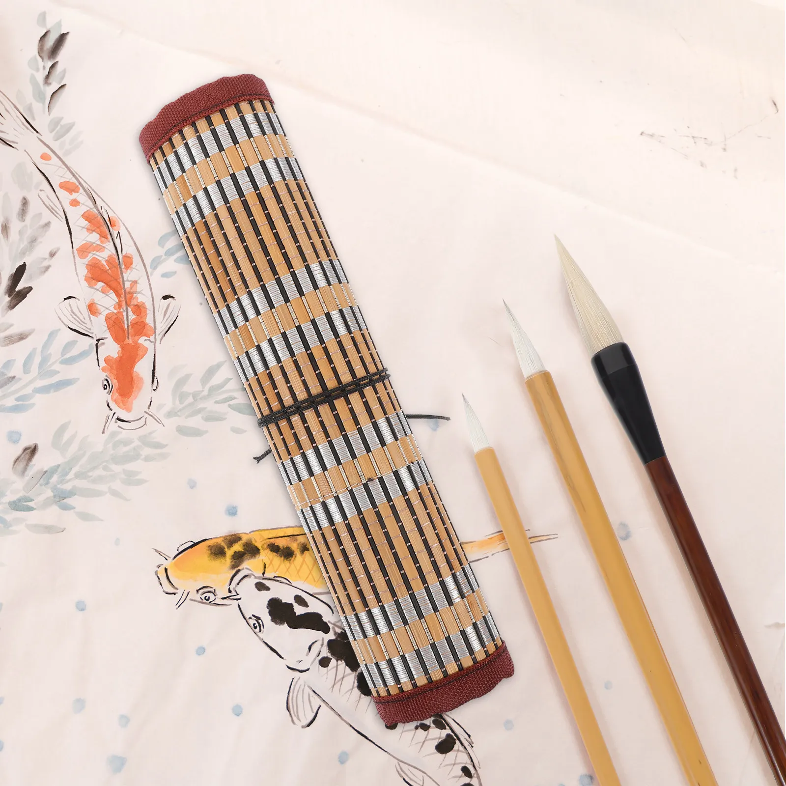 

1Set Chinese Calligraphy Brush Pen Set Traditional Calligraphy Writing Tool Excellent Control Precision Ideal for Beginners