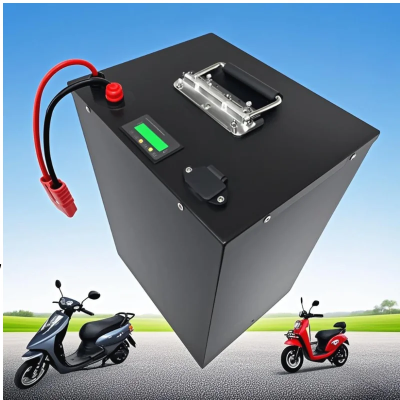 60V Lithium Li-ion Battery 20Ah 30Ah 50Ah 60Ah 70Ah 80Ah for 1000W 2000W 3000w Two-Wheeler Riskshaw Golf Cart Skateboard