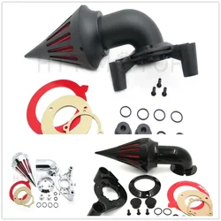 Air Cleaner Intake Kits for Harley Davidson Dyna Touring Models 2010 Black Spike Filter Aftermarket Motorcycle Parts Aluminum