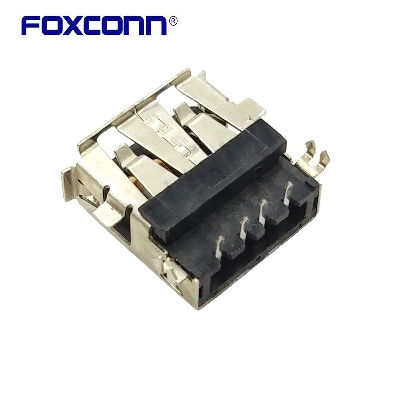 

Foxconn UB111M3-CA4SA-7H-W USB2.0 4P SINKER type A CRIMP single-mouthed base