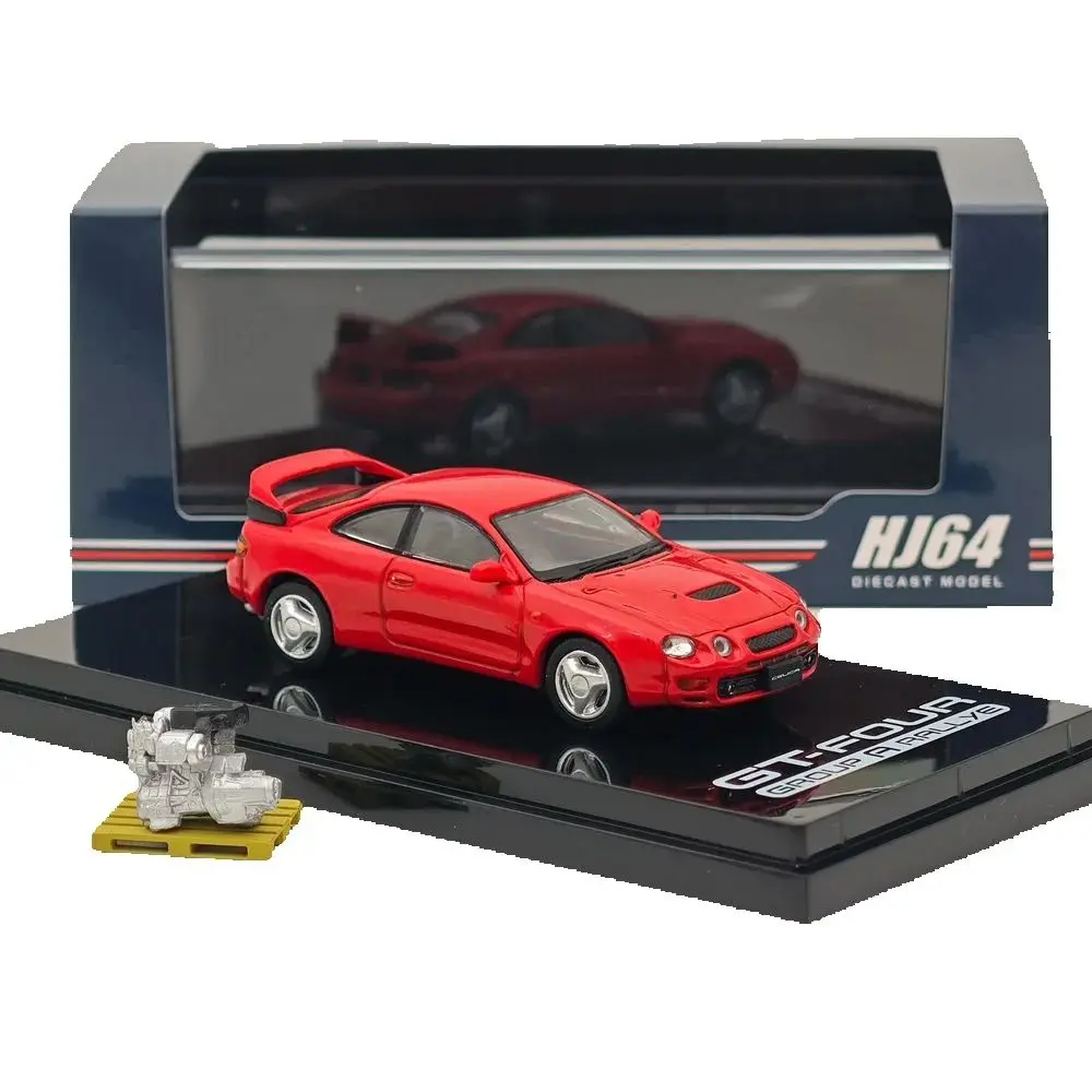 

1/64 Hobby Japan GT - FOUR ST205 Rally Edition Engine Red HJ641064AR Diecast Collectible Model Car