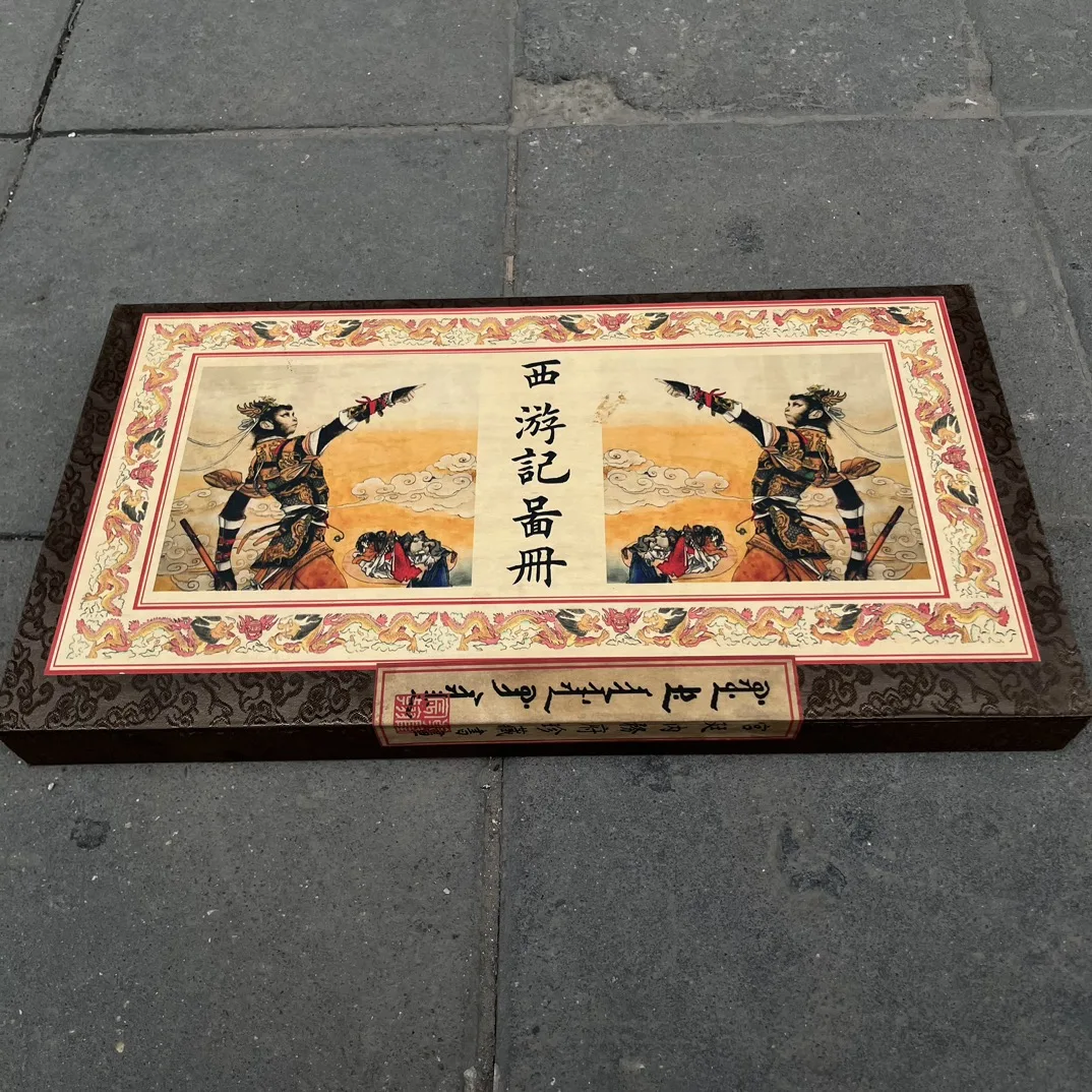 

China classic antique old boxed Journey to the West album collection gifts