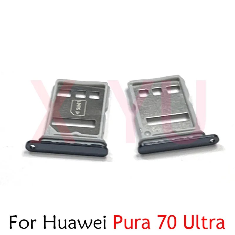 For Huawei Pura 70 Pro Ultra SIM Card Tray Holder Slot Adapter Replacement Repair Parts