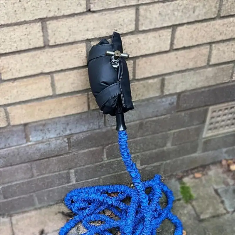 مقاوم للماء في الهواء الطلق الشتاء صنبور يغطي قابلة لإعادة الاستخدام الأنابيب العزل بولي Leather الجلود معزول صنبور الجوارب قابلة لإعادة الاستخدام حامي صنبور المياه