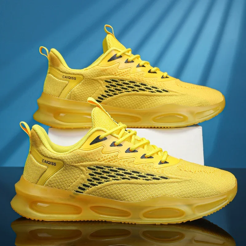

ELUVA Men's Sneakers Breathable Running Shoes Anti Slip Lightweight Walking Shoes Comfortable Mesh Sneakers for Men