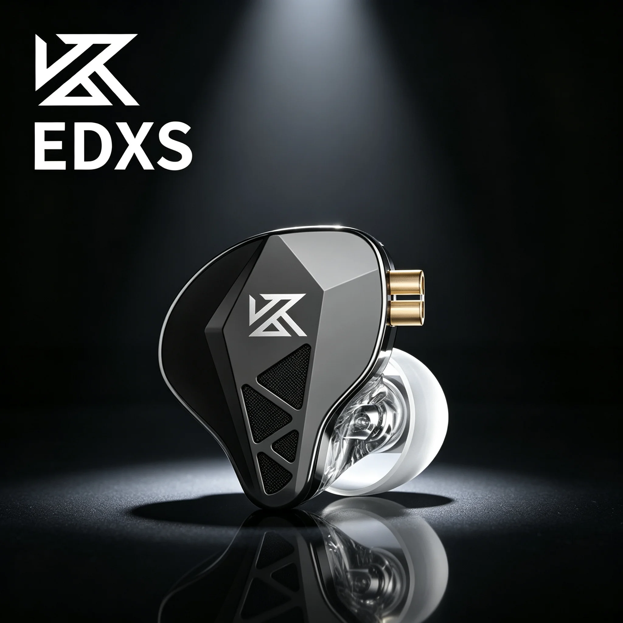 KZ EDXS Wired In Ear Earphones 10mm Dynamic Driver 3 5mm Plug 0 78mm 2 Pin Heavy Bass Gaming Sports Audiophile Music Christmas