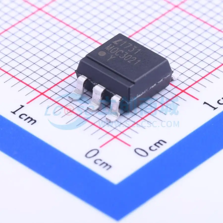 RSH (10PCS) MOC3021S-TA1 MOC3021 SOP6/DIP6 Chip mounted Optocoupler/Direct insertion Optocoupler NEW ORIGINAL