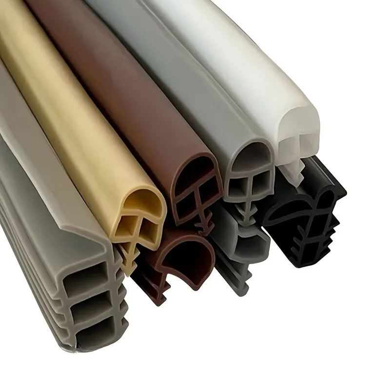 

5 м деревянная уплотнительная лента для дверных прорезей, изоляция, звукоизоляция, шумоподавление, полоса зазора для двери, дверная рама, полоса для предотвращения столкновений