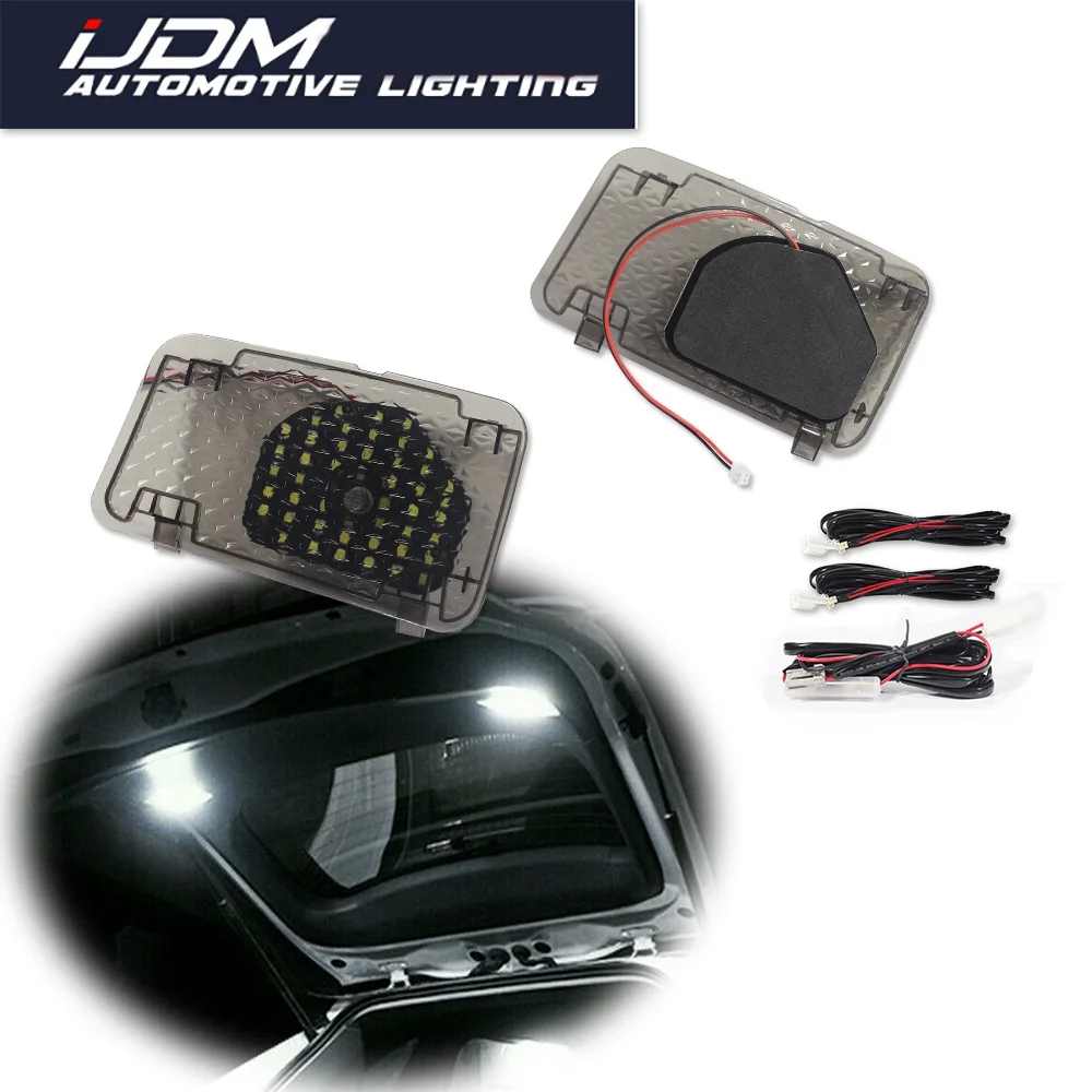 For Toyota Corolla Cross 2022-2026 Xenon White LED Rear Trunk Cargo Area Lights Rear Hatch Door Tailgate Lights Interior Lights